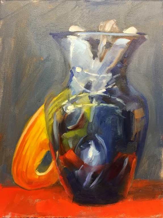 Bowl, butterfly and spoon 