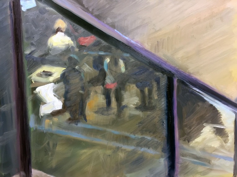 Glass stair reflection MIA jpg