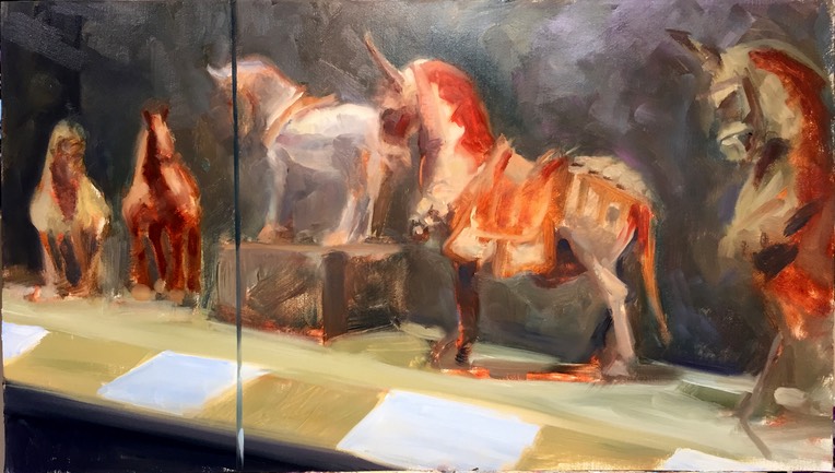 MIA Terra Cotta Horses 